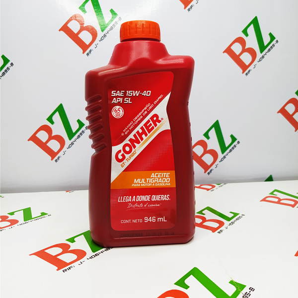 1022478ACEITE GT15W 40 MARCA GONHER